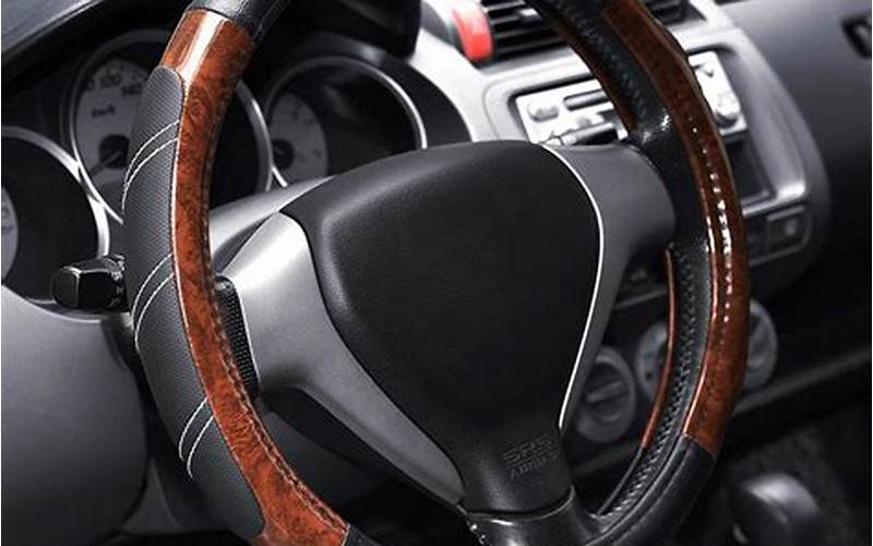 Leather-Wrapped Steering Wheel