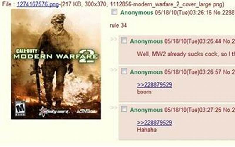 Legal Issues Mw2 Rule 34 Image