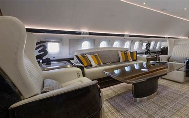 Leno Private Jet Interior