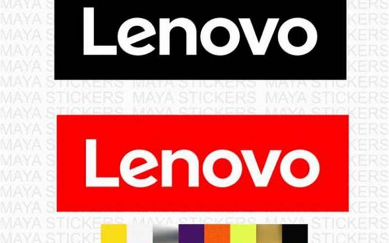 Lenovo Sticker