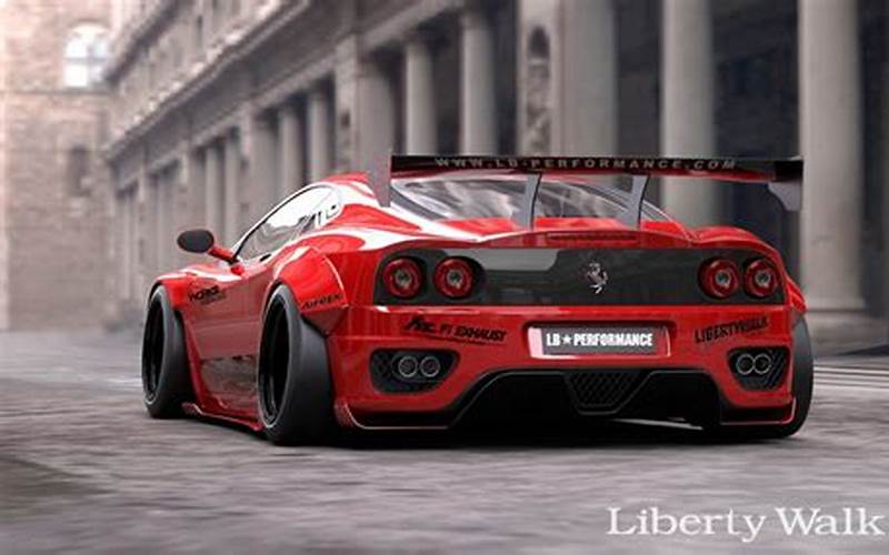 Liberty Walk Ferrari 360 Modena: A Beautiful Beast