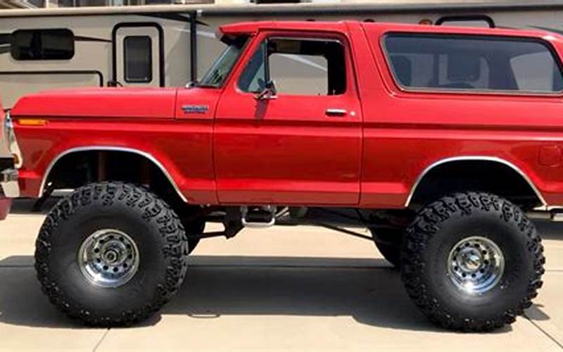 Lifted 1979 Ford Bronco