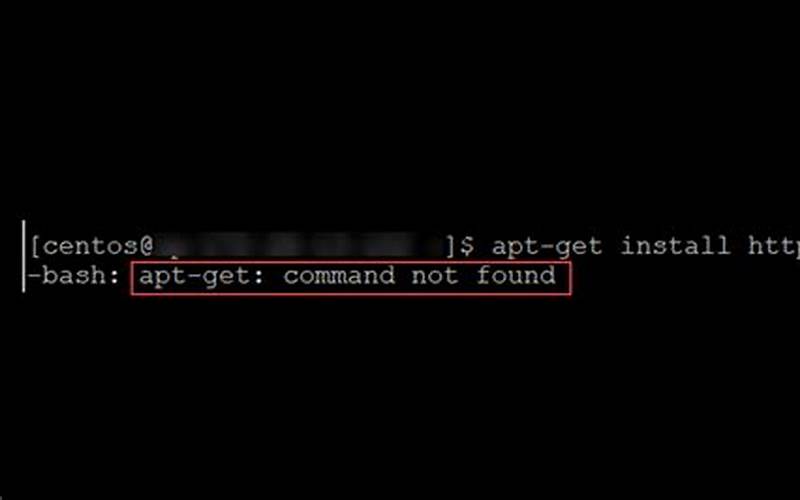 Linux Command Not Found