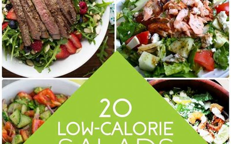 Low Calorie Salad Option