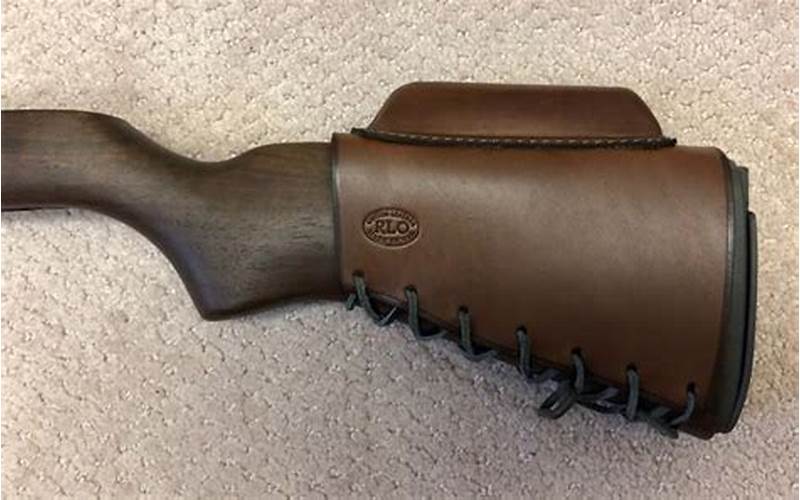 M1A Leather Cheek Riser: Improve your Shooting Accuracy with Comfort