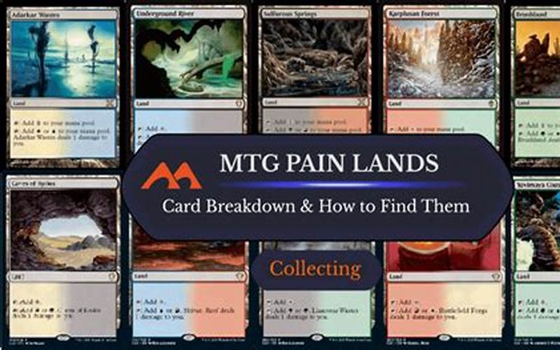 Magic the Gathering Pain Lands: What You Need to Know
