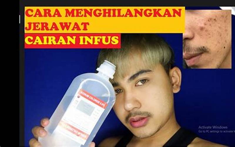 Manfaat Air Infus Untuk Jerawat