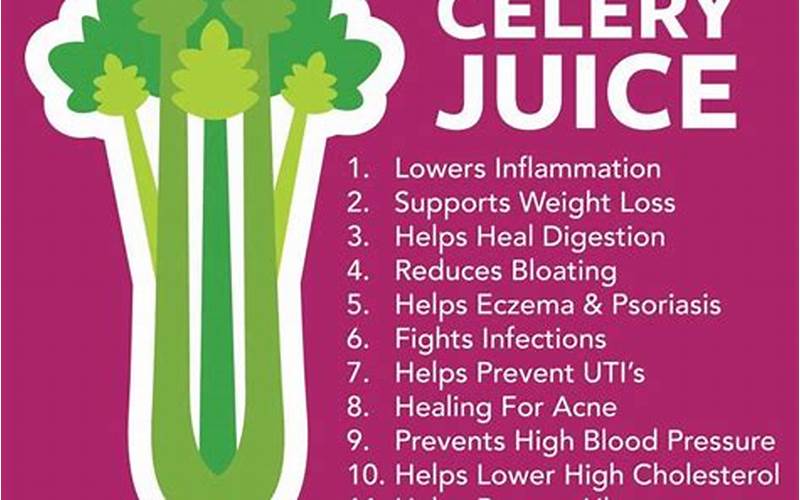 Manfaat Celery Juice Untuk Jerawat