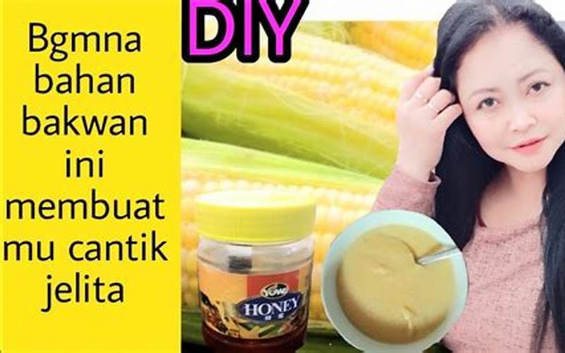 Manfaat Jagung Untuk Jerawat