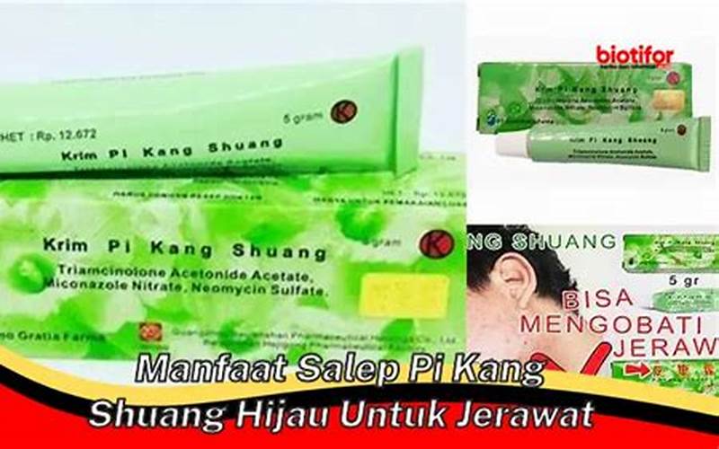 Manfaat Salep Pi Kang Shuang Untuk Jerawat