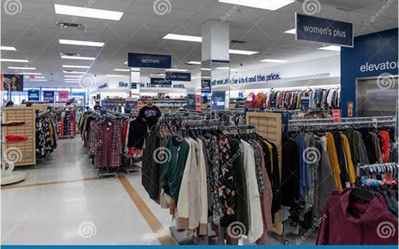 Marshalls Store Interior