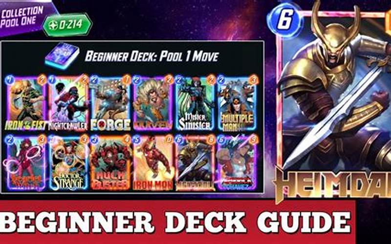 Marvel Snap Move Deck Selection