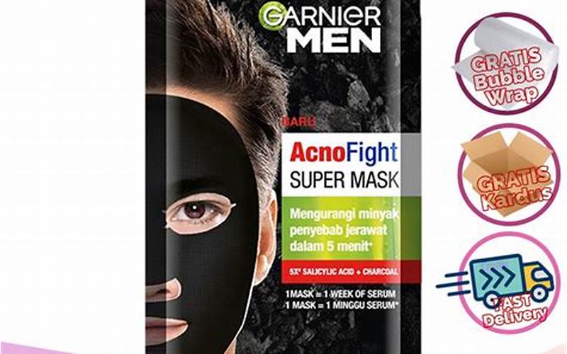 Masker Garnier Untuk Jerawat Cowok