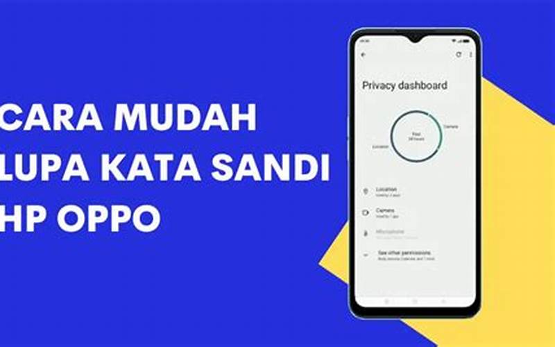 Masukkan Kata Sandi Hotspot Hp Oppo