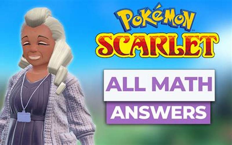 Welcome to Math Questions for Pokemon Violet