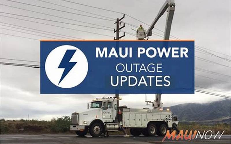 Maui Power Outage Updates