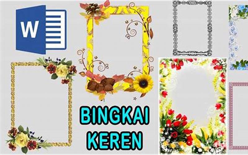 Menambahkan Bingkai Pada Picsart