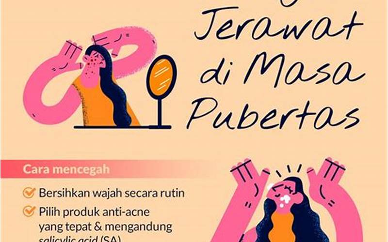 Mencegah Jerawat Pada Masa Pubertas