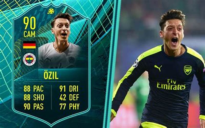 Mesut Ozil Fifa 22 Stats