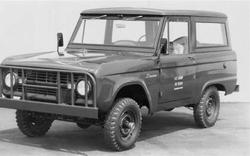 Military Ford Bronco For Sale
