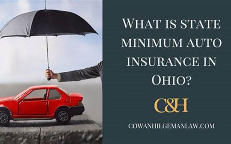 Minimum Requirements For Car Insurance In Ohio