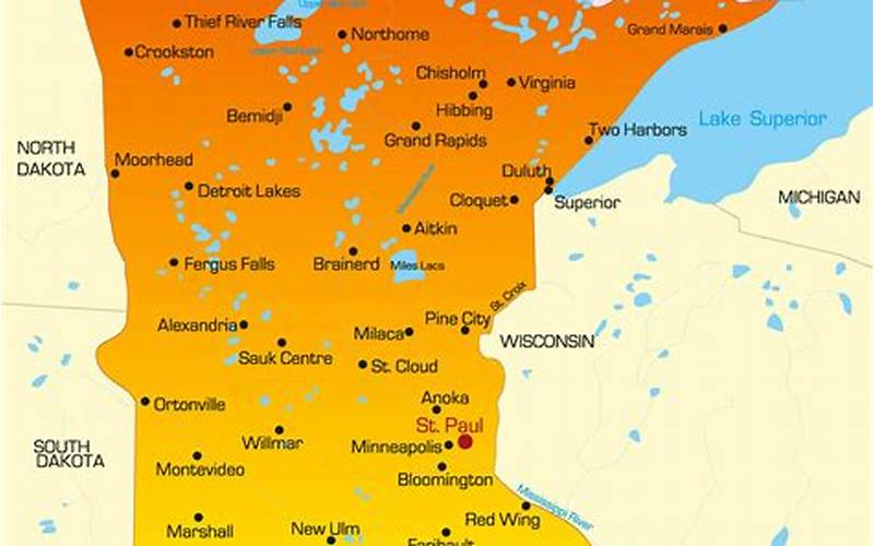 Minnesota Map