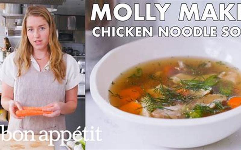 Molly Baz Chicken Soup Recipe Image