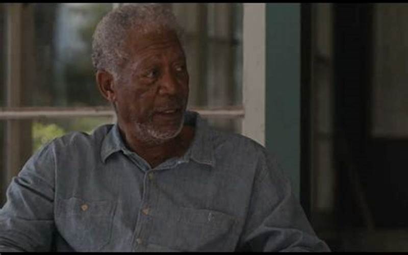 Morgan Freeman On The Set Of The Magic Of Belle Isle