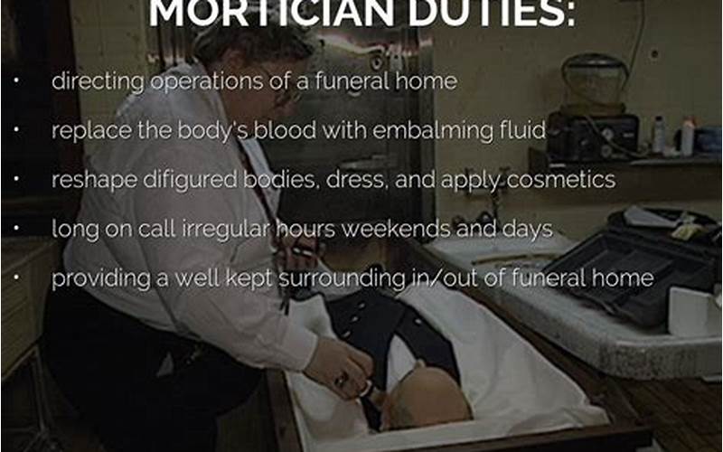 Mortician Experience
