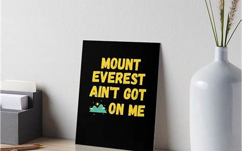 Mount Everest Ain’t Got S on Me Meaning: Understanding the Phrase