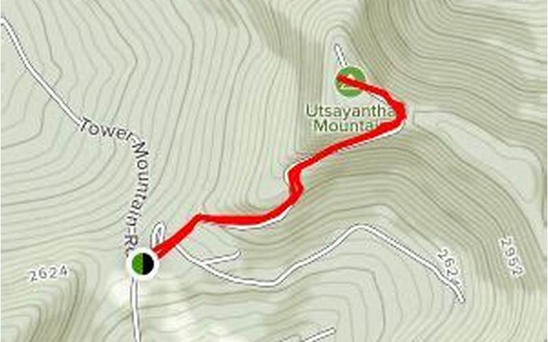 Mount Utsayantha Map