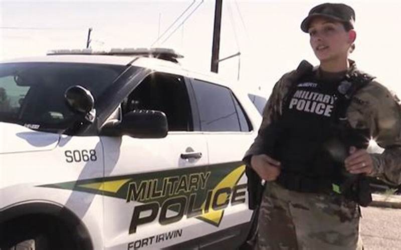 MP Station Fort Irwin: Keeping the Community Safe and Secure