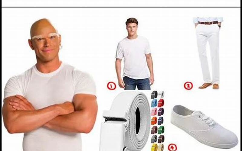 Mr. Clean Costume for Halloween