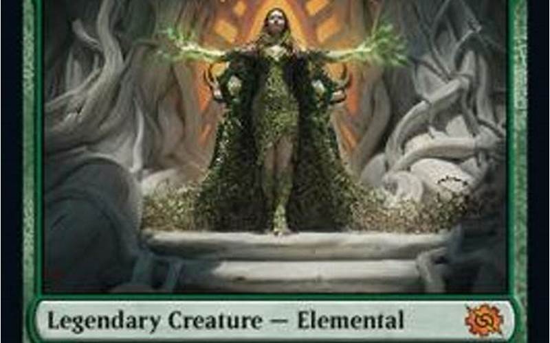 Mtg Titania Voice Of Gaea Gameplay