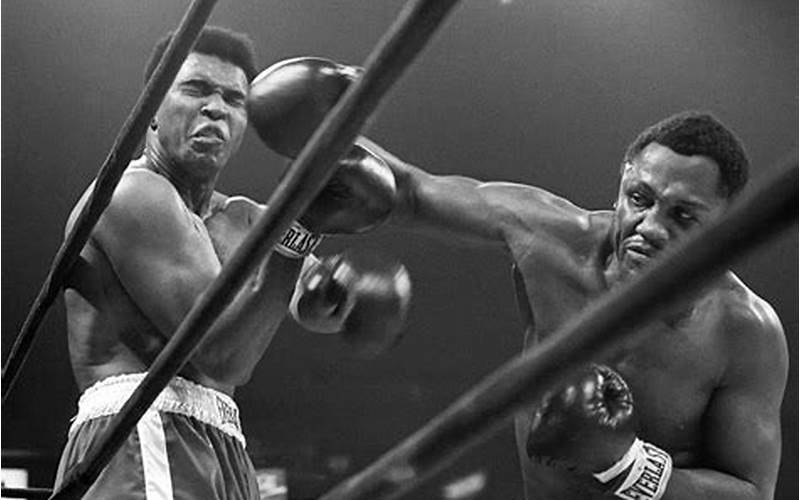 Muhammad Ali And Joe Frazier Respect