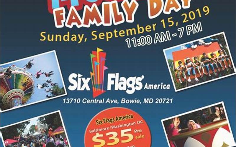 Muslim Family Day At Six Flags Rides