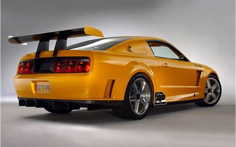 Mustang Gtr Concept Features