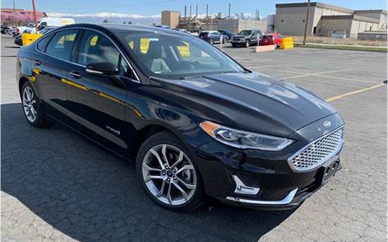 New Vs Used Ford Fusion Black