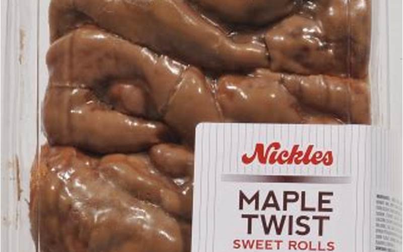 Nickles Maple Twist Rolls Special