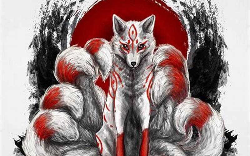 Nine Tailed Fox Coloring Pages: A Fun Activity for Kids