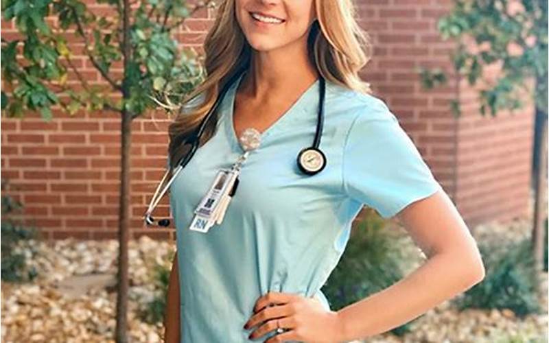 Nurse In Scrubs