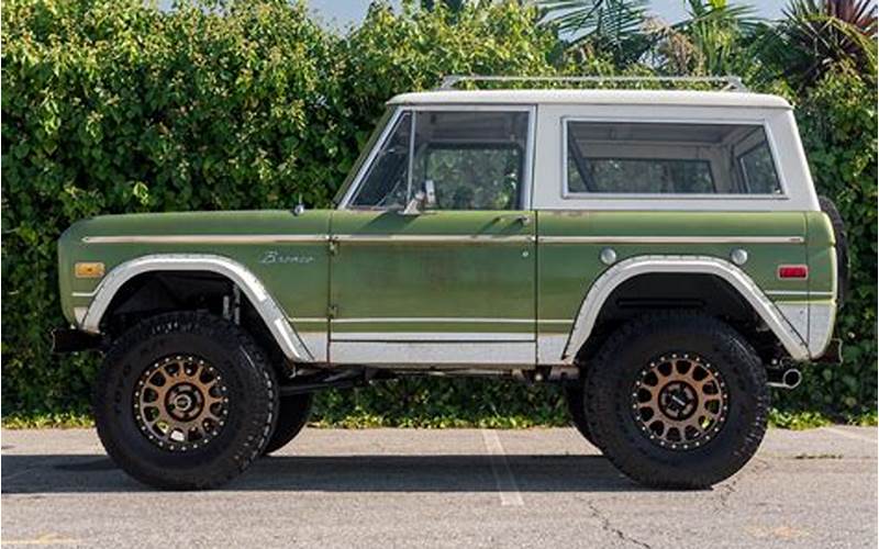 Off-Road Capabilities Of 1975 Ford Bronco Ranger