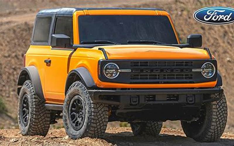 Off-Road Capabilities Of Ford Bronco 2 Dr