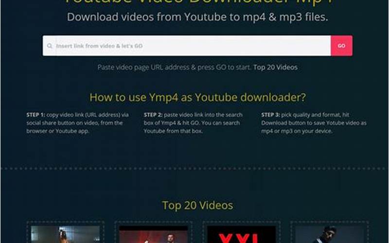 Online Youtube To Mp4 Downloader