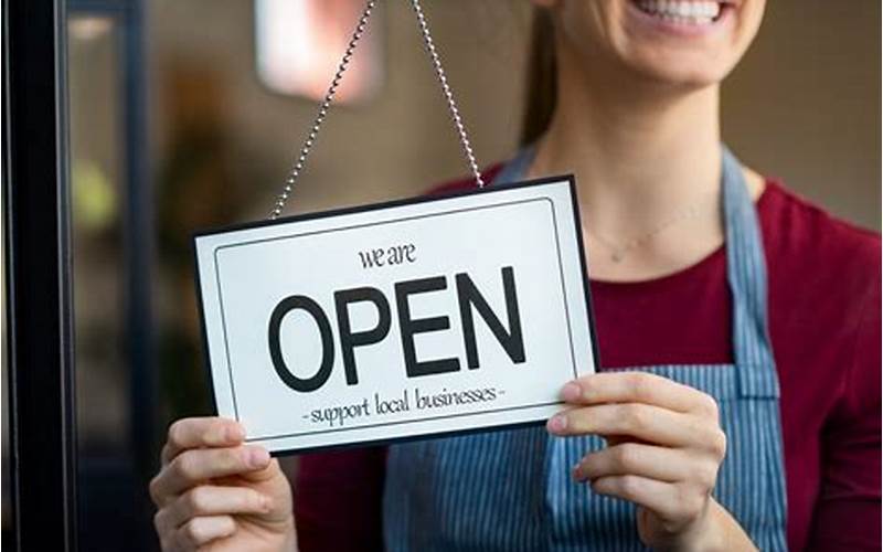 Opening A Small Business
