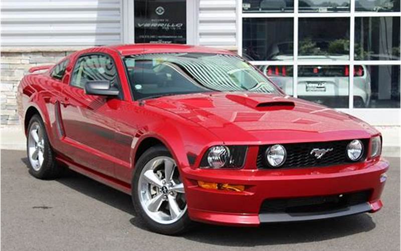 Overview Of 2008 Ford Mustang Gt