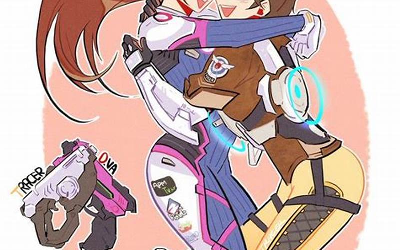 Tracer Tickled in D.Va’s Arcade