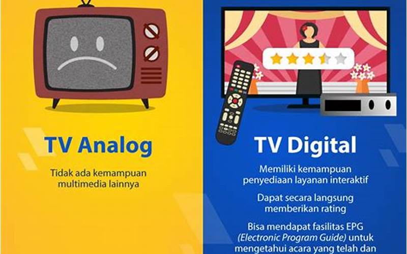 Perbedaan Antara Tv Digital Dan Tv Analog