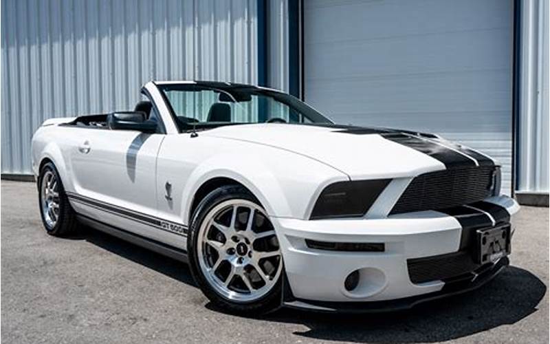 Performance Of 2008 Ford Mustang Shelby Gt500 Convertible