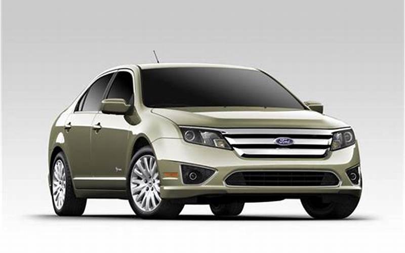 Performance Of 2012 Ford Fusion Hybrid